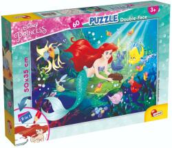 Lisciani Puzzle 2 in 1 Lisciani Disney Princess, Mica Sirena, Plus, 60 piese (N00074051_001w) Puzzle