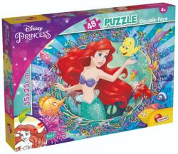 Lisciani Puzzle 2 in 1 Lisciani Disney Princess, Ariel, M-Plus, 48 piese (N01099511_001w)