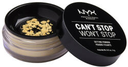 NYX Professional Makeup Can't Stop Won't Stop Powder Medium Olive Púder 6.5 g