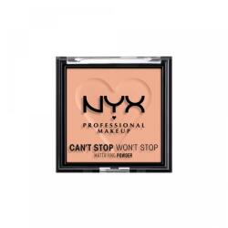 NYX Professional Makeup Can't Stop Won't Stop Mattifying Powder Deep Púder 6 g