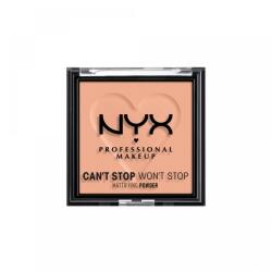 NYX Professional Makeup Can't Stop Won't Stop Mattifying Powder Golden Púder 6 g