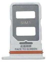 tel-szalk-1929704300 Xiaomi Redmi Note 12 Pro fehér SIM kártya tálca (tel-szalk-1929704300)
