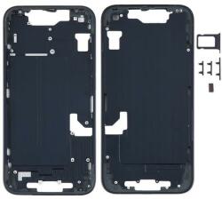 tel-szalk-1929704223 Apple Iphone 14 fekete középső keret oldalsó gombokkal (tel-szalk-1929704223)