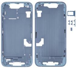 tel-szalk-1929704221 Apple Iphone 14 kék középső keret oldalsó gombokkal (tel-szalk-1929704221)