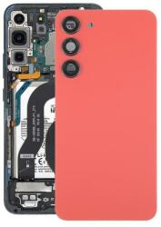  tel-szalk-1929704178 Samsung Galaxy S23 Plus piros üveg akkufedél, hátlap, hátlapi kamera lencse (tel-szalk-1929704178)