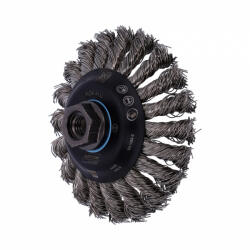Norton sodrott kúpos drótkorong inox (kefekorong) 115x15xM14 T27, 5 (CT606144)