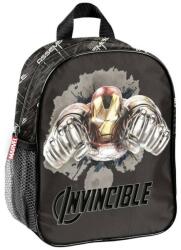 Paso Marvel Ironman ovis hátizsák kisfiúknak, fekete-szürke, Invincible
