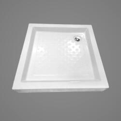 Water Fun EVA 100 x 100 x 14 cm, szögletes alakú Akril zuhanytálca (DOT-1014) - zuhanykabinpont