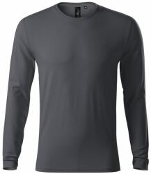 MALFINI Tricou cu mânecă lungă pentru bărbați Brave - Deschisă antracit | S (1558313)