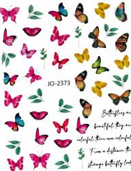 Körömmatrica - JO-2373 pillangó