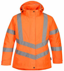 Portwest Női jól láthatósági átmeneti kabát Portwest LW74 narancs (LW74ORRM)