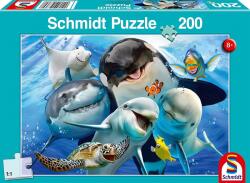 Schmidt Spiele - Puzzle Prieteni subacvatici - 200 piese Puzzle