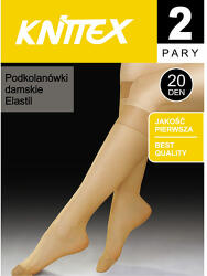 Knittex Sosete poliamida 3/4 Elastil - 2 perechi