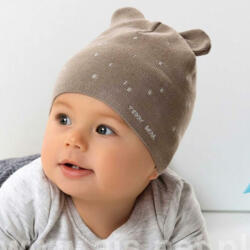 AJS Caciulita bebelusi Teddy Bear cu urechiuse AJS 42-062