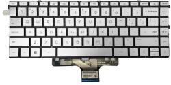 HP Tastatura pentru HP Pavilion x360 14-dw0156ng argintie iluminata US