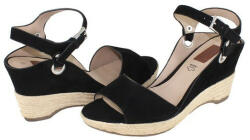 s. Oliver Sandale dama, s. Oliver, 5-28322-24-Negru, casual, piele intoarsa, cu platforma, negru (Marime: 39)