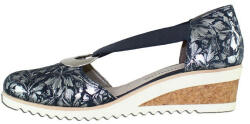 Remonte Pantofi dama, Remonte, D5502-14-Albastru-Inchis, casual, piele naturala, cu platforma, albastru inchis (Marime: 41)