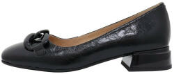 Epica Pantofi dama, Epica, HM1F3409-1301-A1229A-01-1-Negru, elegant, piele naturala, cu toc, negru (Marime: 38)