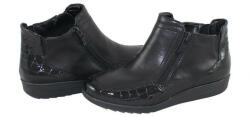 ara Ghete dama, Ara, 12-46307-Negru, casual, piele naturala, cu talpa joasa, negru (Marime: 36)