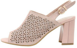 Epica Sandale dama, Epica, JICL031-MX853-Y091BT-M2-I-Roz, elegant, piele intoarsa, cu toc, roz (Marime: 41)