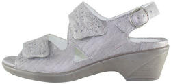 Waldläufer Sandale dama, Waldlaufer, 653002-133-070-Kirbie-Gri, casual, piele naturala, cu toc, gri (Marime: 36)