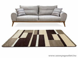 Budapest Carpet Comfort Szőnyeg 4738 Brown (Barna) 80x150cm