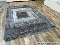 Budapest Carpet Elvira Shaggy 5722 Grey (Szürke) 160x230cm