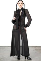 KILLSTAR дамска рокля KILLSTAR - Cecile Maxi- Черен - KSRA008310