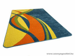 Keleti Textil Kft Margit Morocco Outlet Szőnyeg 361M Blue Yellow 200x280cm