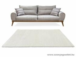 Budapest Carpet Belinda Shaggy Szőnyeg 1000 White (Törtfehér) 60x220cm