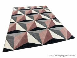 Budapest Carpet Louise Szőnyeg 2398 Pink Grey (Rózsaszín-Szürke) 200x290cm