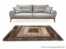 Budapest Carpet Elvira Shaggy 5722 Brown (Barna) 160x230cm