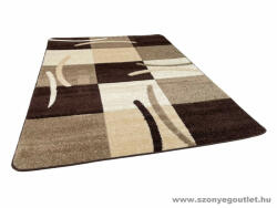 Budapest Carpet Comfort Modern Szőnyeg 4771 Brown (Barna) 80x250cm