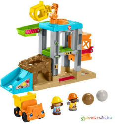 Mattel Fisher-Price: Little People Építkezés játékszett - Mattel