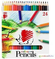 ICO 24db-os színes ceruza szett