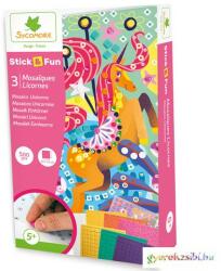 Sycomore Stick'N Fun Unikornis mozaikkép készítő szett