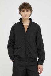 Rains esődzseki 18900 Track Jacket fekete, átmeneti, oversize - fekete XL