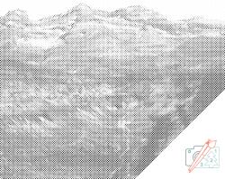 PontPöttyöző - Ordesa Kanyon, Spanyolország Méret: 30x40cm, Keretezés: Keret nélkül (csak a vászon), Szín: Fekete