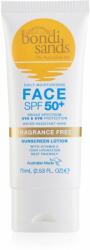 Bondi Sands SPF 50+ Face Fragrance Free crema pentru bronzat, fara parfum SPF 50+ 75 ml