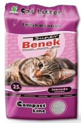 Super Benek Super Compact nisip pentru litiera pisicilor, cu lavanda 25 l x 2 (50 l)