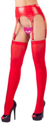 NO: XQSE Suspender Belt and Stockings 2340291 Red M/L