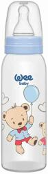 Wee Baby Бебешко шише Wee Baby Classic - 250 ml, синьо с мечета (852) - ozone