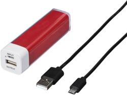 Hama Baterie externa 00136188, 2600mAh, 1x USB Tip A, Red (00136188)