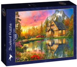 Bluebird Puzzle 1000 db-os puzzle - The Mountain Cabin (90193) (90193)