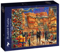 Bluebird Puzzle 1000 db-os puzzle - Christmas at the Town Square (90349) (90349)