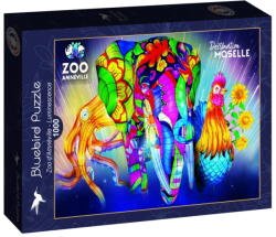 Bluebird Puzzle 1000 db-os puzzle - Zoo d'Amnéville - Luminescence (90427) (90427)