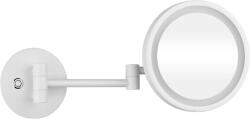 SAPHO BEMETA WHITE Kozmetikai tükör LED világítással 255x200x400mm, átm: 200mm (112101144) (112101144)