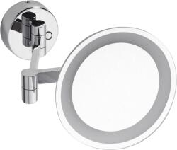 SAPHO BEMETA KOZM. TÜKRÖK Kozmetikai tükör, 2x LED világítással, 200x200x430mm, átm: 200mm (116101802) (116101802)