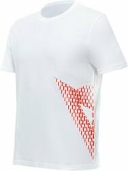 Dainese T-Shirt Big Logo White/Fluo Red 3XL Horgászpóló