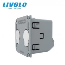 LIVOLO Modul intrerupator tactil dublu WiFi, cap / scara / cruce, fara panou sticla (VL-FC2SNY-2G)
